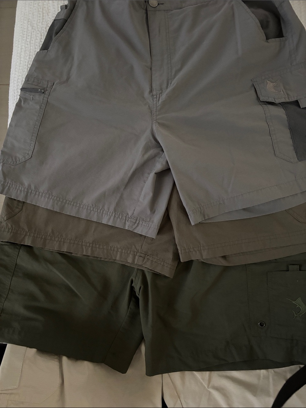 LOT OF 4 Real Legends Men's Cargo Shorts Size L Like New Bundle - Picture 2 of 8